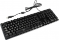Клавиатура Gembird KB-G400L игровая, USB, металл. корпус, подсветка 3 цвета, кабель ткан. 1.75м